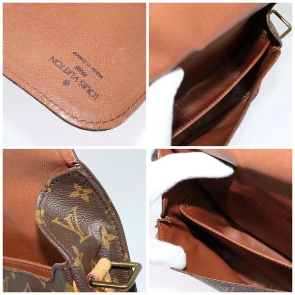 LOUIS VUITTON Monogram Cartouchiere MM Shoulder Bag - Picture 15 of 16